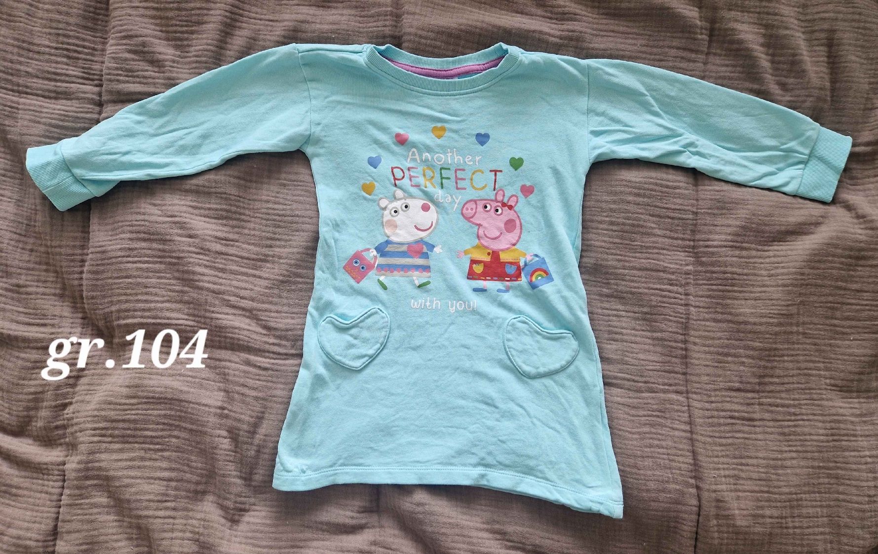Vestiti & Gonne: Langarm Kleid Peppa Pig Grösse 104  – Usato da Heimberg venduto da Eleanor20