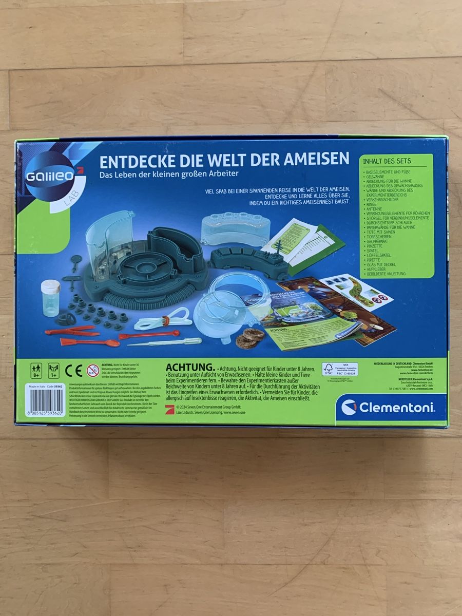 Clementoni Spielzeuge: Galileo Ameisenlabor – Gebraucht aus Bubikon von nba01 1