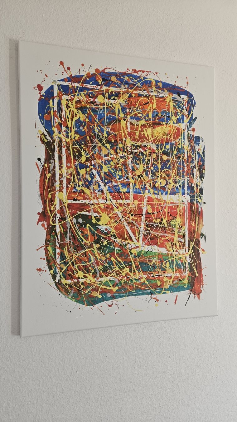 Gemälde: Tableau abstrait unique, œuvre d'art originale! – Neu (gemäss Beschreibung) aus Le Locle von fab_c9hh 2