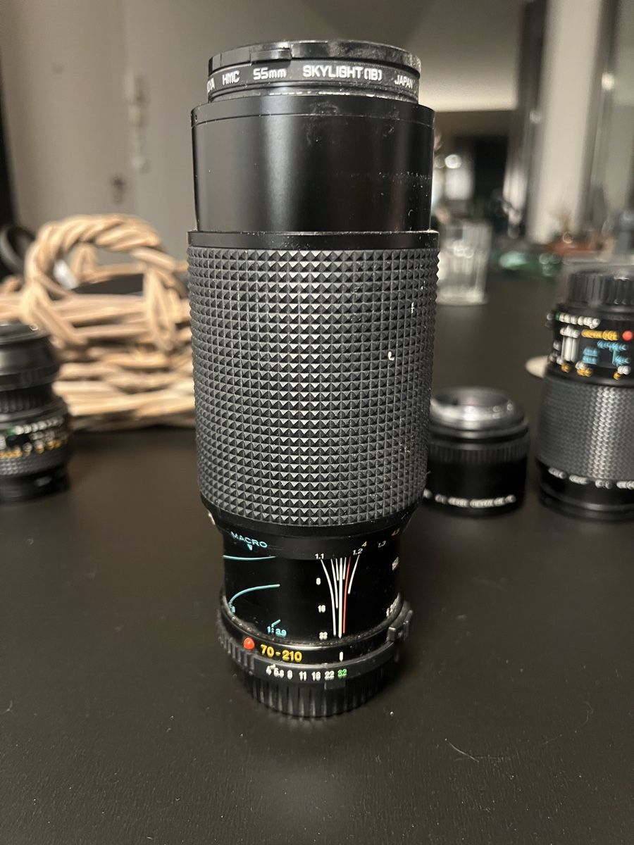Minolta Obiettivi: Minolta MD Zoom 70-210mm f4 – Usato da Basel venduto da eljias1311
