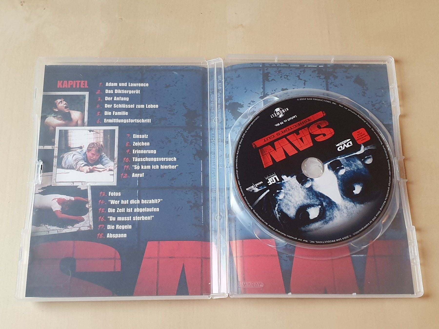Tous les DVDs: Saw – D'occasion à Stansstad par collectorsshop 2