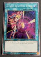 Yugioh  DUNKLER BRENNENDER ANGRIFF RA04-DE245 PLATINUM SECRE