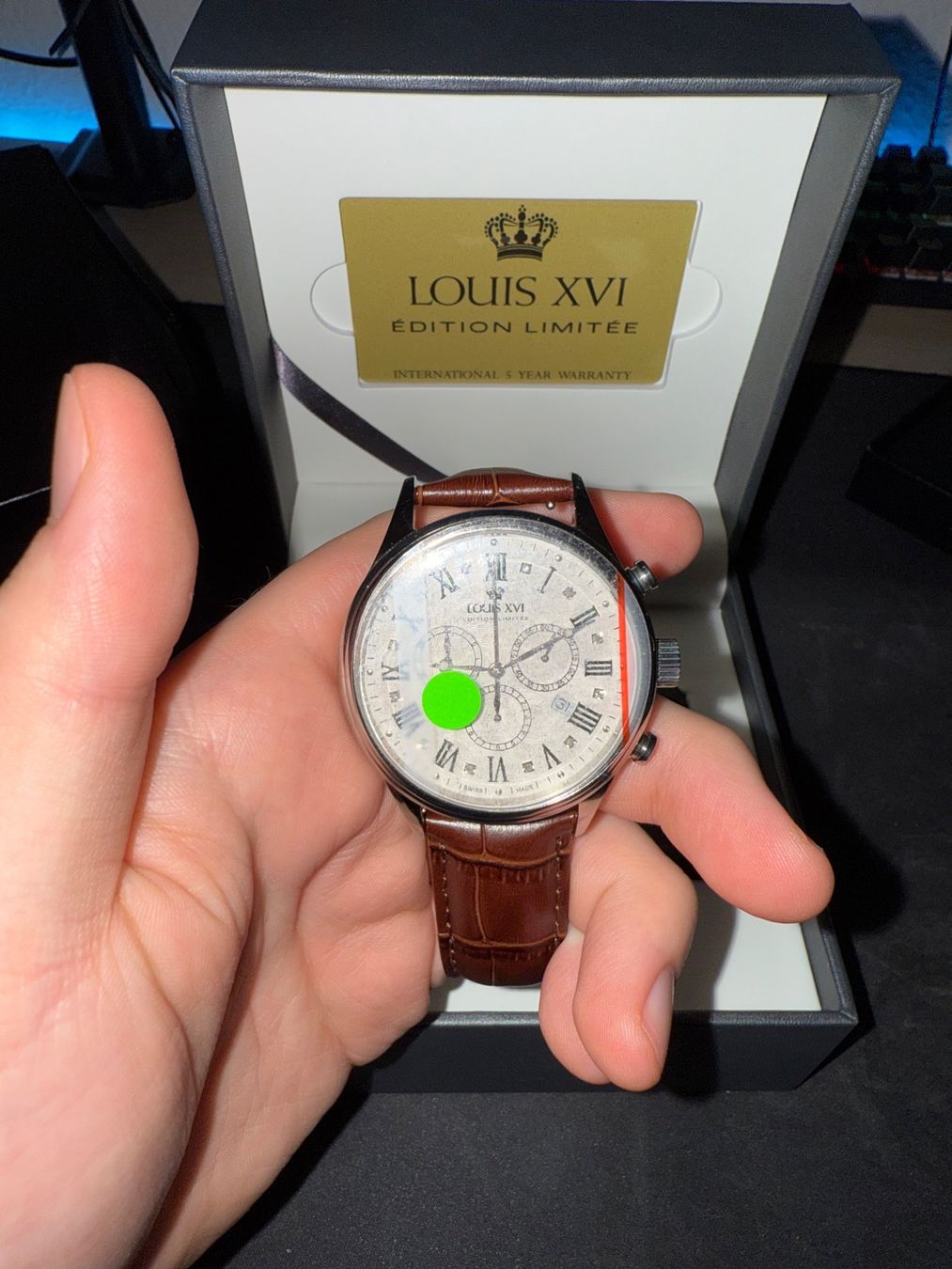 Orologi: Louis XVI Danton 1503 – Nuovo e nell'imballaggio originale da Horgen venduto da mer_bk25 6