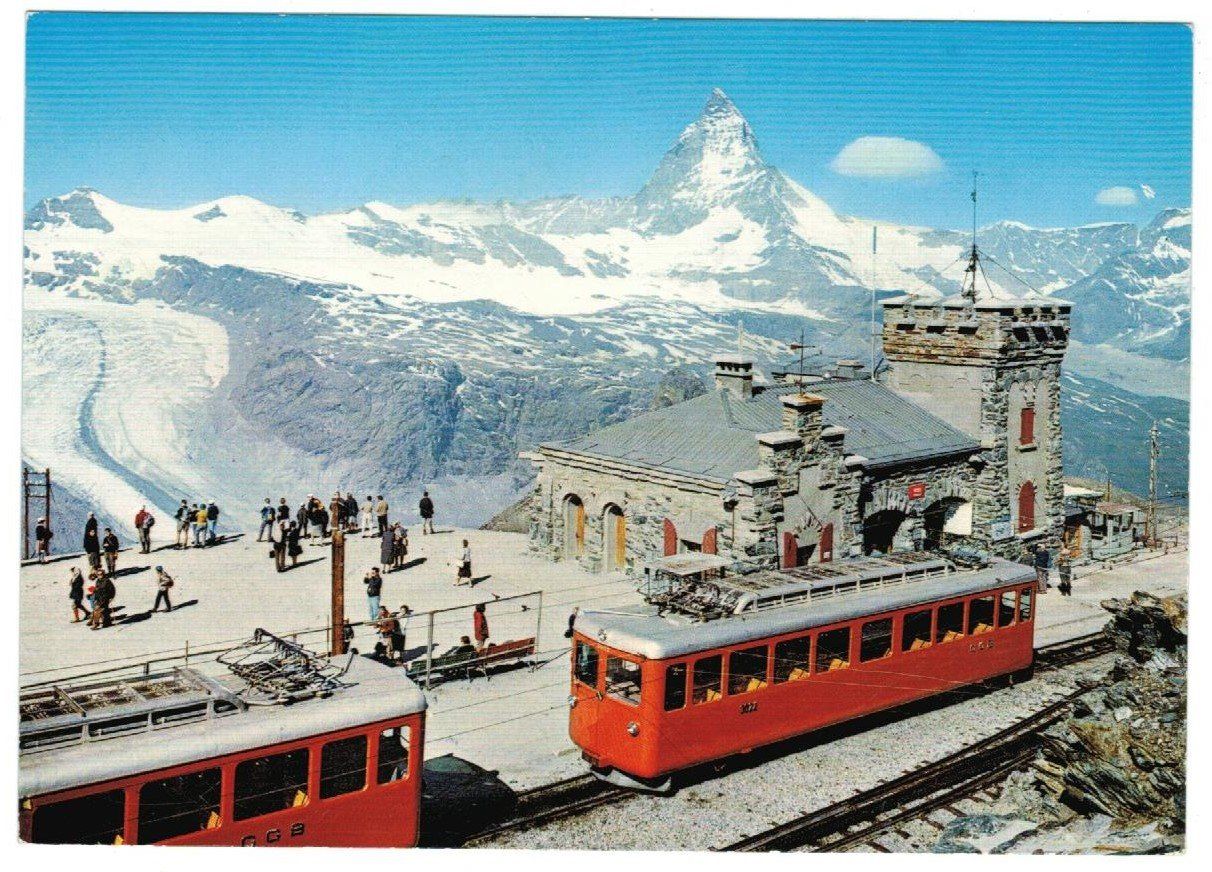 Cartoline postali: AK Gornergrat et le Cervin – Usato da Zürich venduto da Tolima194