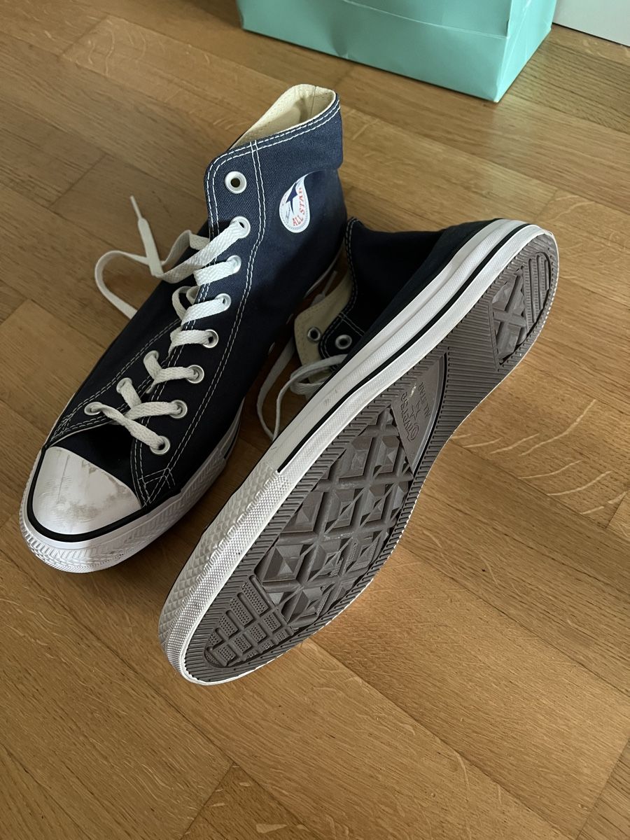 Converse Scarpe da uomo: Converse All Star High, Dunkelblau, Grösse 44.5 – Usato da Zürich venduto da stu_2vvt 1