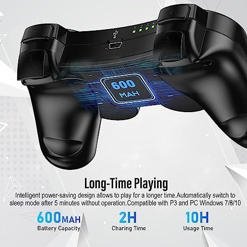 Controller: PS3 2er Pack Wireless Controller Dual Shock Bluetooth Remote – Nuovo e nell'imballaggio originale da Hundwil venduto da pac_6jh8 5
