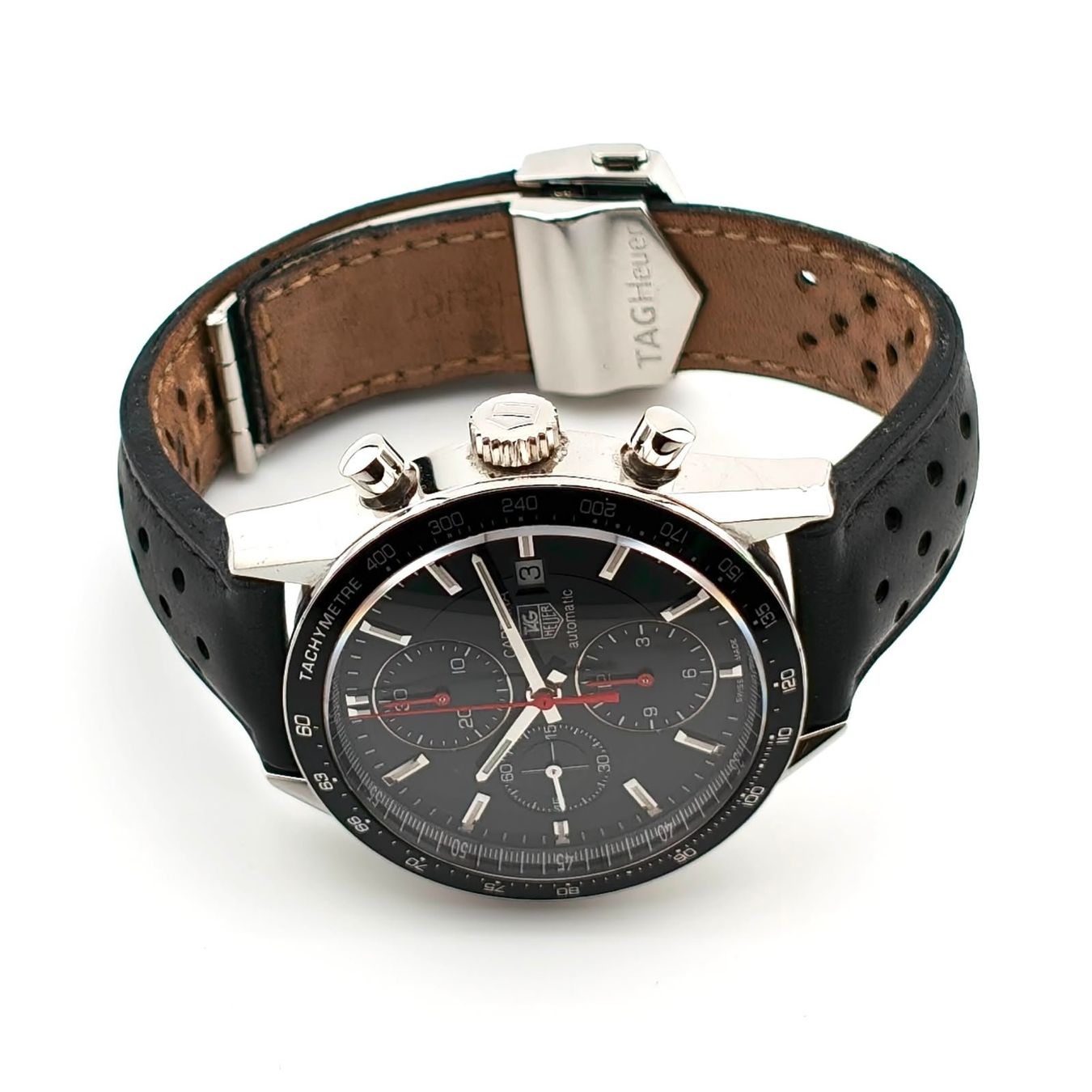 Tag Heuer Montres: Tag Heuer Carrera Calibre 16 – D'occasion à Montreux par CashPay_Montreux 3