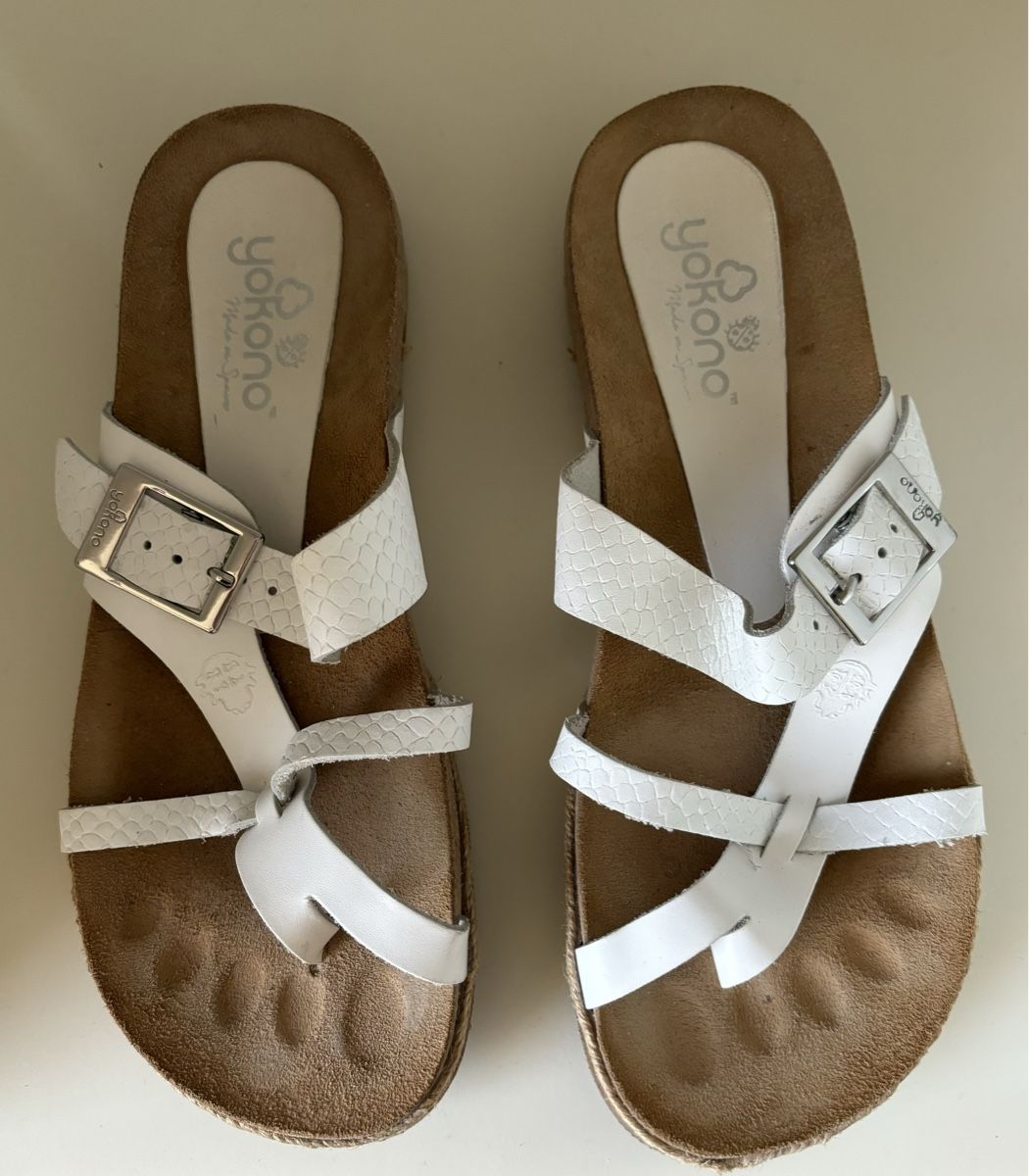 Scarpe da donna: Zehen Sandalen Leder – Nuovo (secondo la descrizione) da Winterberg ZH venduto da vanilleinspiration
