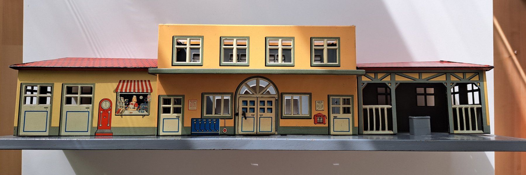 Modellini di ferrovie: Modelleisenbahn  BLECHBAHNHOF - Spur O - Vintage – Usato da Affoltern am Albis venduto da saminou01 6