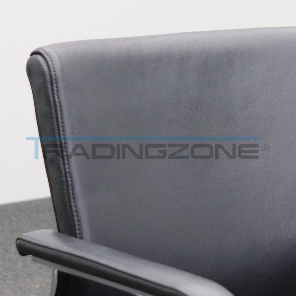 Chaises: Wilkhahn Sito Leder-Freischwinger Schwarz – D'occasion à Regensdorf par Tradingzone 2