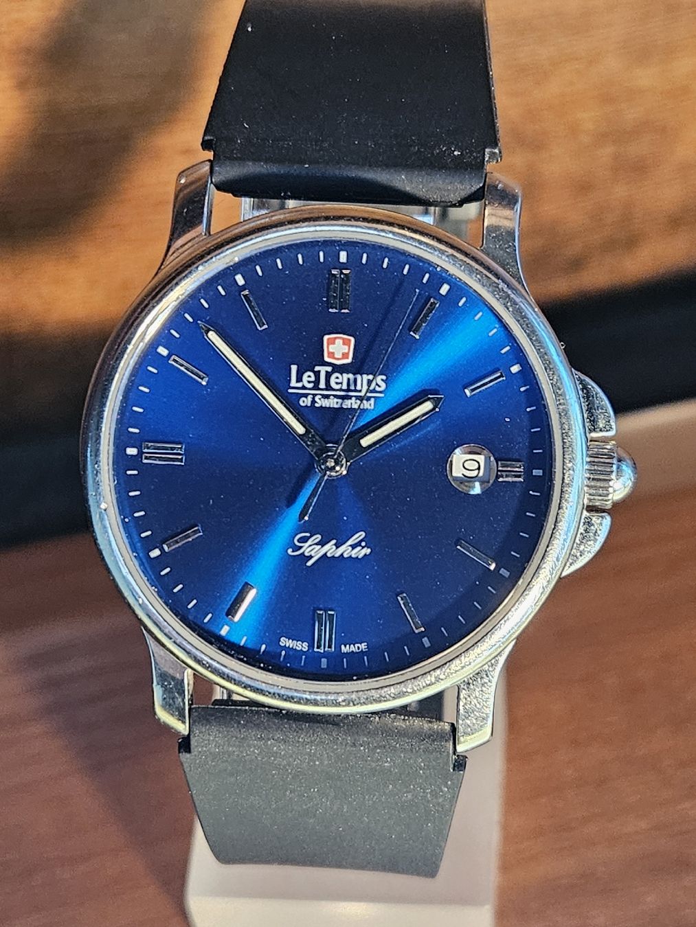 Uhren: Le Temps Saphir Herrenuhr 37mm – Gebraucht aus Flamatt von pie_f9zm 2