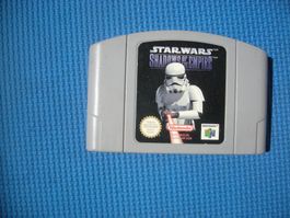 N -64 Star Wars " Shadows of the Empire" Spiel