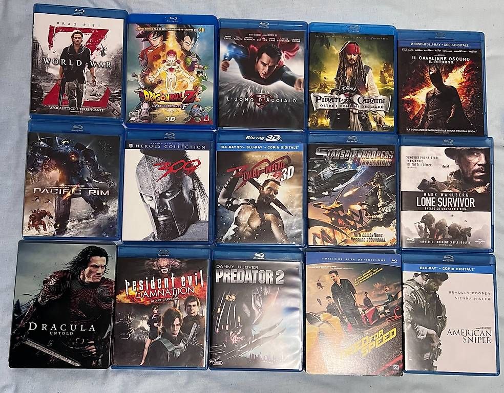 Tutti i DVDs: Blu-ray singoli e blu-ray cofanetti – Usato da Arzo venduto da mic_sb6h 1
