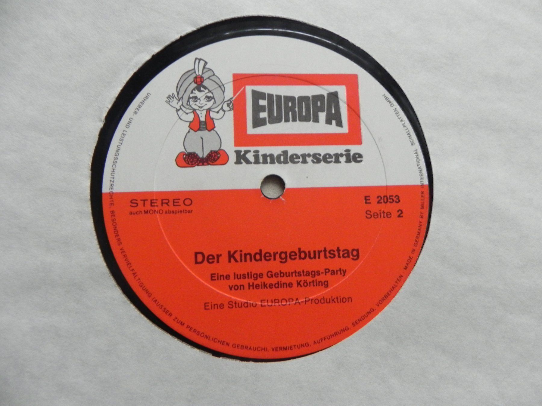 Dischi in vinile: LP Der Kindergeburtstag Party ca. 1975 – Usato da Siebnen venduto da krimsie 3