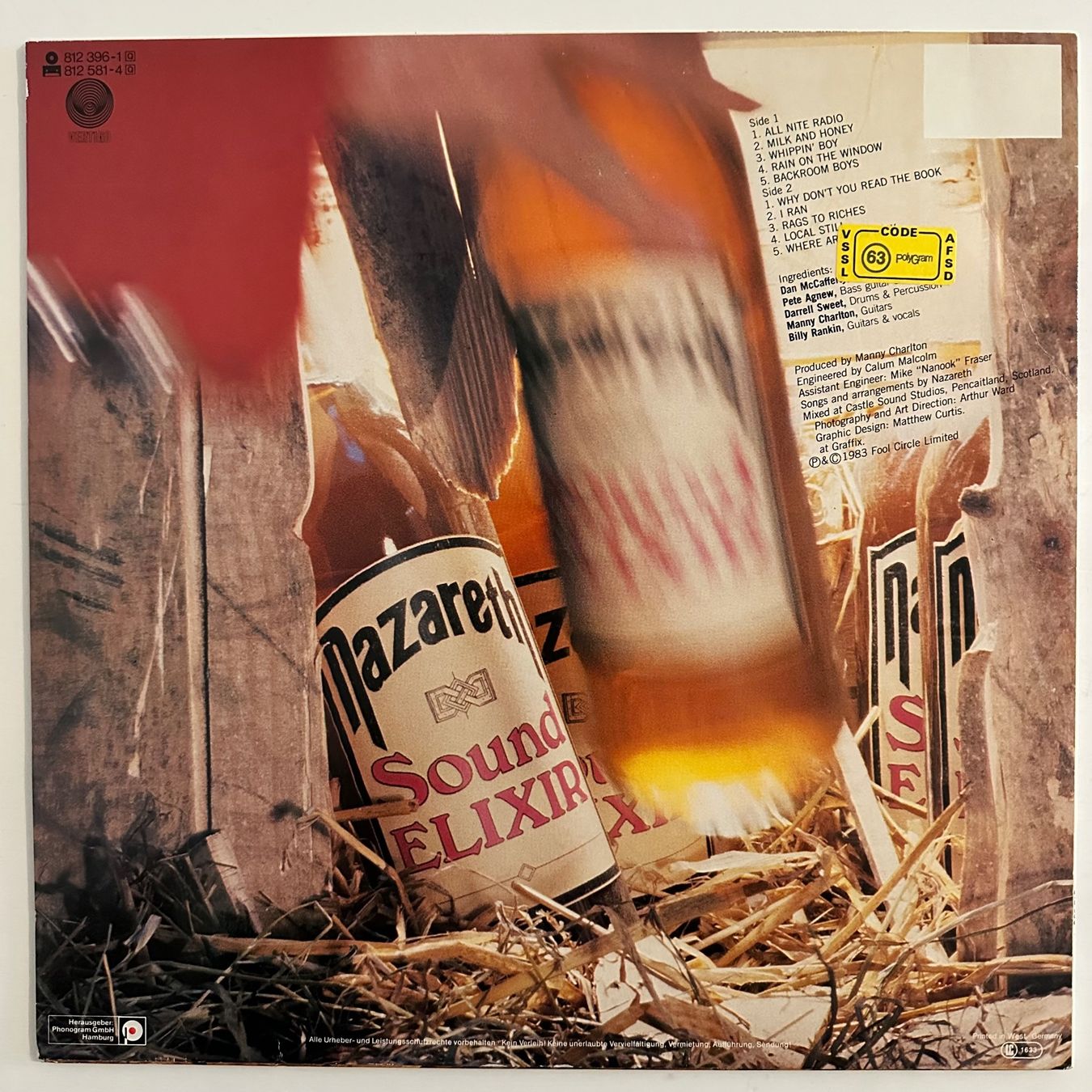 Dischi in vinile: LP - Nazareth - Sound Elixir – Usato da Breganzona venduto da Onairda75 1