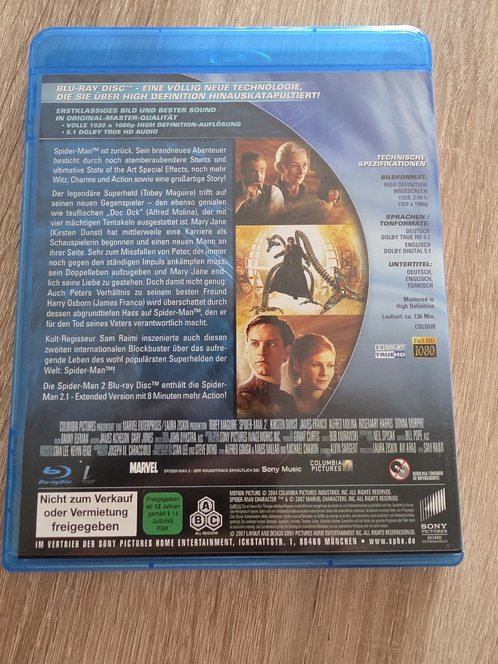 Tous les DVDs: Spider-Man 2 Blu-ray Film  – D'occasion à Zürich par P-editon 1