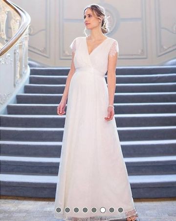 Umstandsbrautkleid