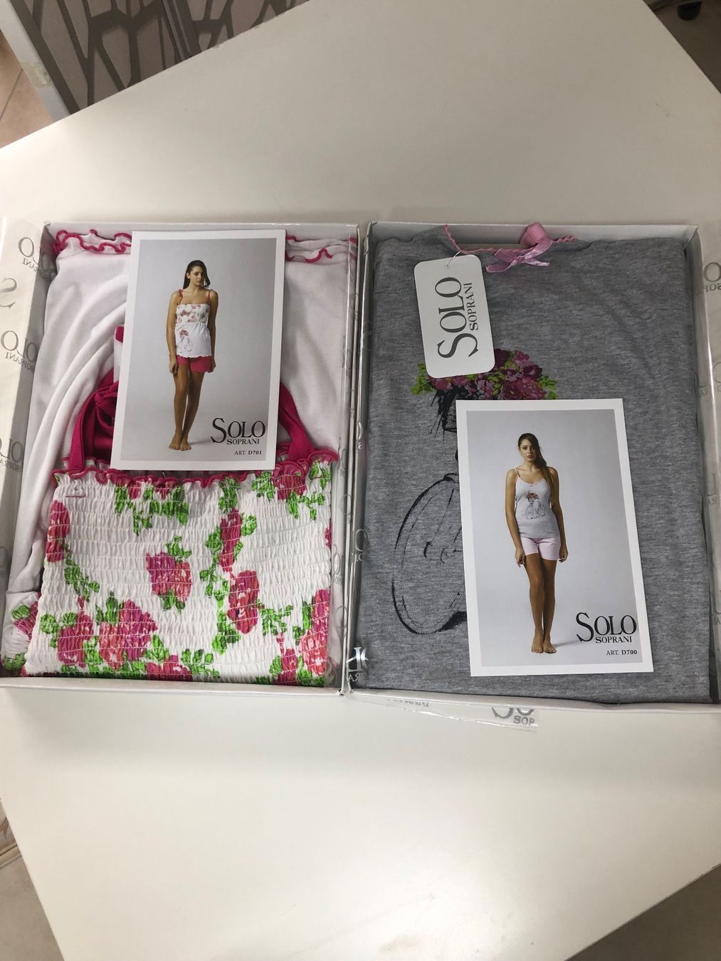 Négligés & Pyjamas: 2x2 teiliger Damen –Pyjama oder Freizeit Dress Grösse M – Neuf (Voir description) à Zuchwil par giovannis 4