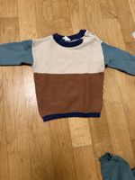 Baby Pullover  H&M beige/braun/blau Grösse 74