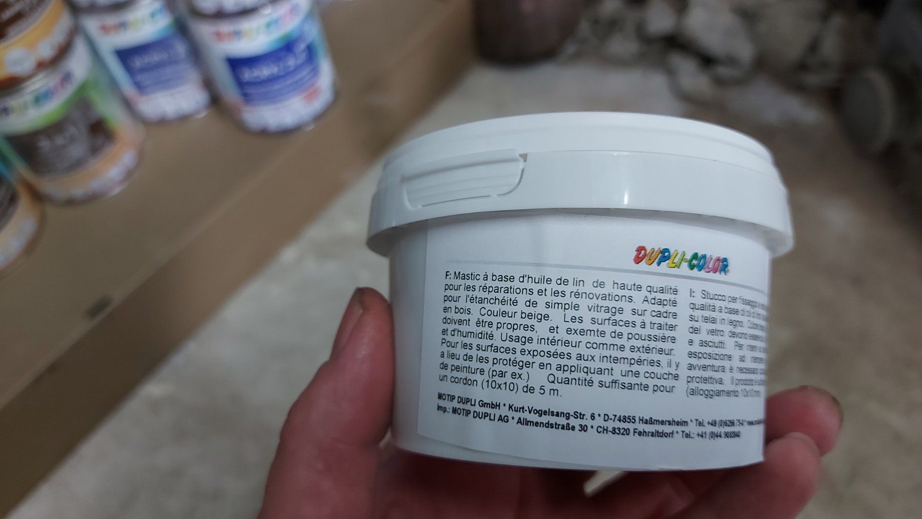 Fenster: DUPLI-COLOR Fensterkitt 500g – Neu (gemäss Beschreibung) aus Schönengrund von VwRacer01 2