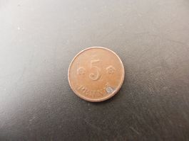 Finnland 5 Penniä 1921