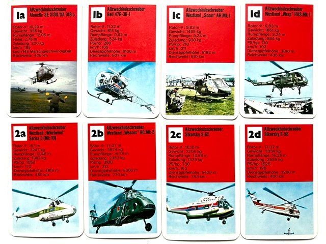 Giochi: Quartett Helikopter Art.: 0258 – Usato da Zürich venduto da gigimai67 2