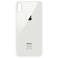 Iphone X Rückglas Weiss Big hole