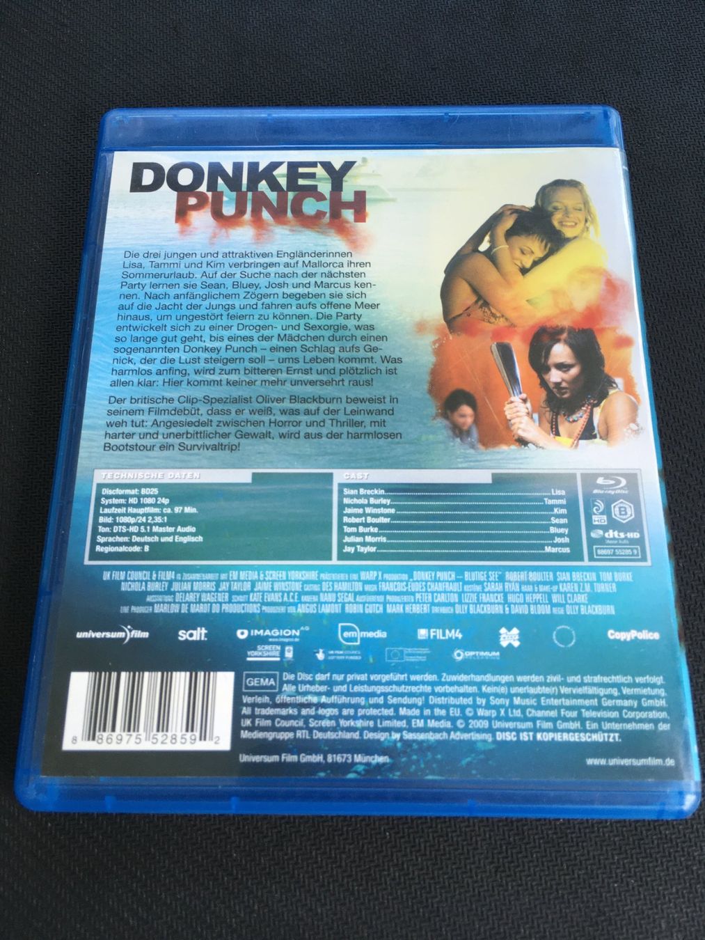 Tutti i DVDs: Donkey Punch [Blu-ray] – Usato da St.Gallen venduto da MedienJoe 1