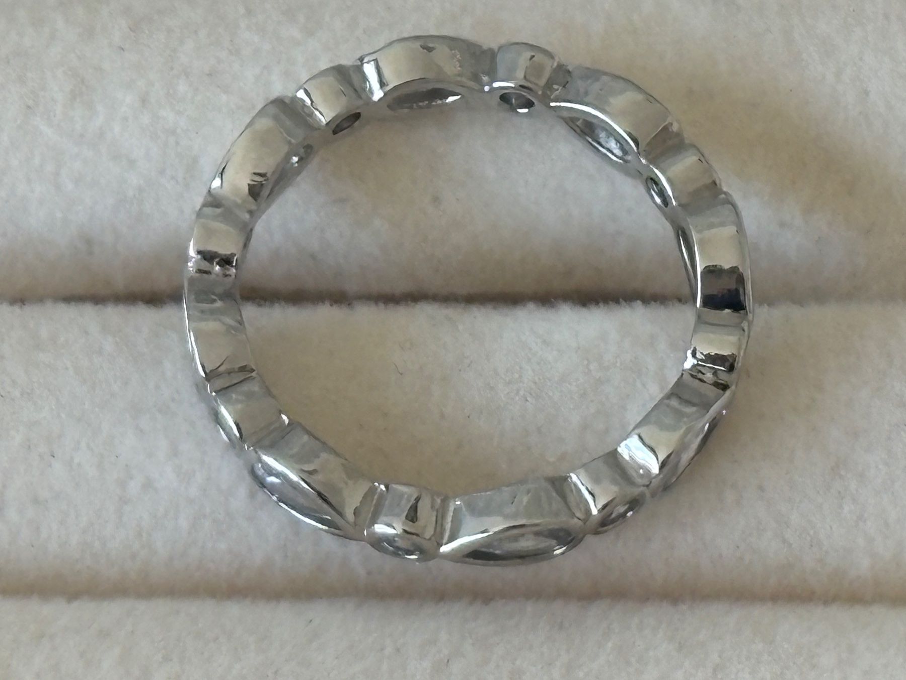 Ringe: Luxus Elegante Gr: 19/9 Memoire Ring  Farbe Silber – Neu (gemäss Beschreibung) aus Biel-Bienne von Roserosse13 2