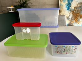 5x Tupperware Frischebehälter für Obst & Gemüse