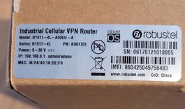 Industrieller 4G/LTE-Router mit 2 x LAN-Ports