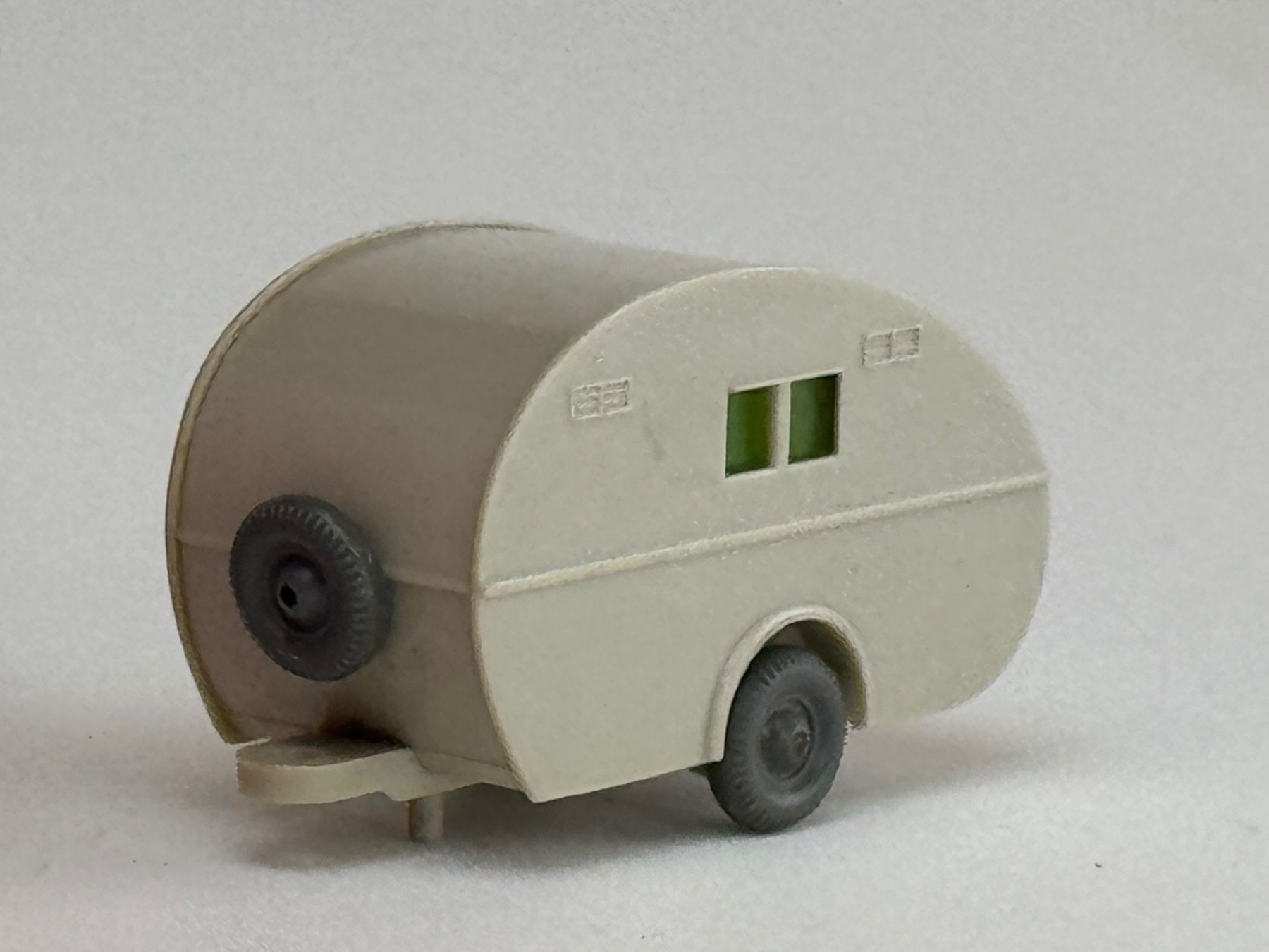 Wiking Modellini d'auto: SG-Wiking Wohn Ei ca. h-olivgrau – Usato da Elm venduto da Wikmtz