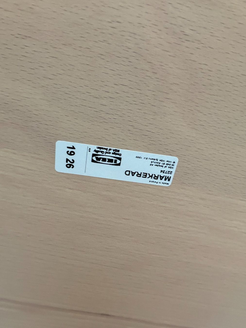 Ikea Tables: IKEA Virgil Abloh MARKERAD tisch – D'occasion à Basel par gim_wb85 3