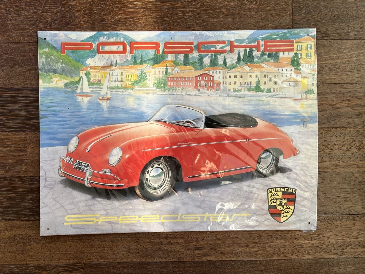 Porsche Schilder: Porsche Blechschild – Neu und originalverpackt aus Weesen von Elmax1