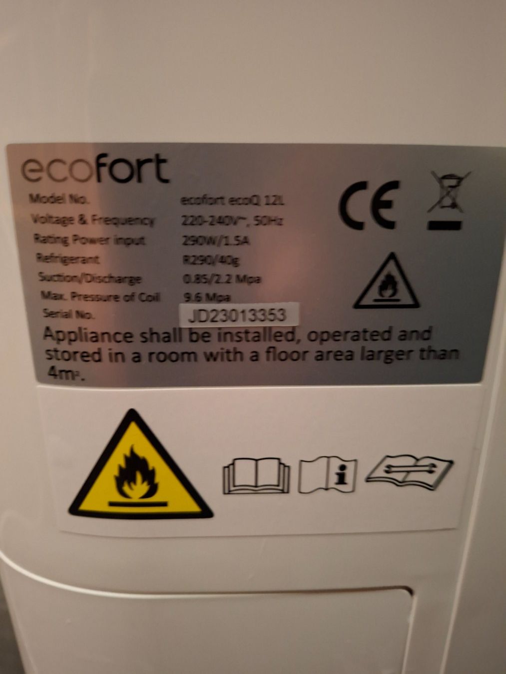 Ecofort Luftentfeuchter: Luftentfeuchter Ecofort – Gebraucht aus Kleinandelfingen von Don_pedro 4