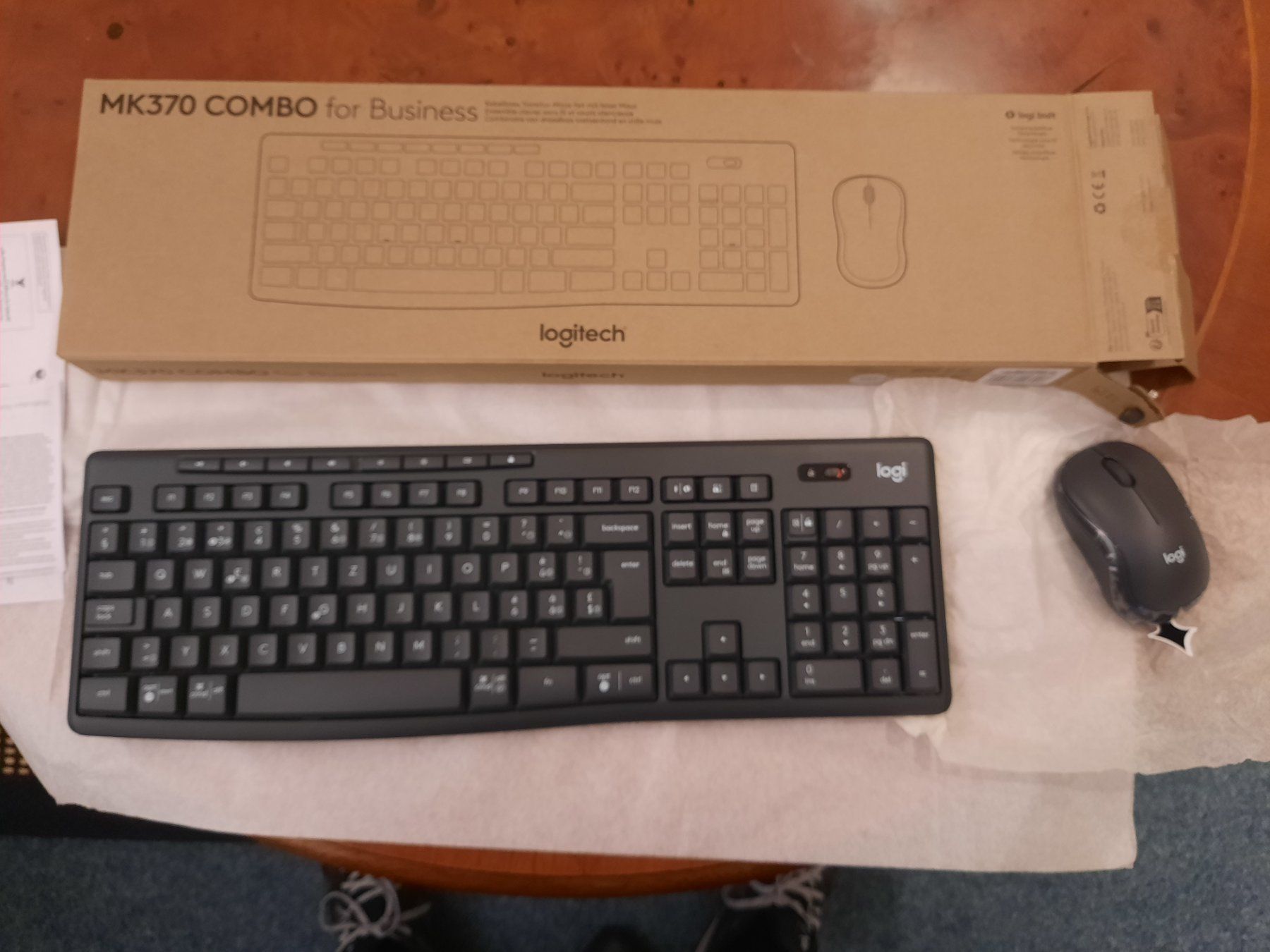 Logitech Tastiere: Logitech MK370 Combo for Business – Nuovo e nell'imballaggio originale da Reinach BL venduto da Yellsu