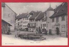 BRUGG, HOFSTATT, LICHTDRUCK 1913