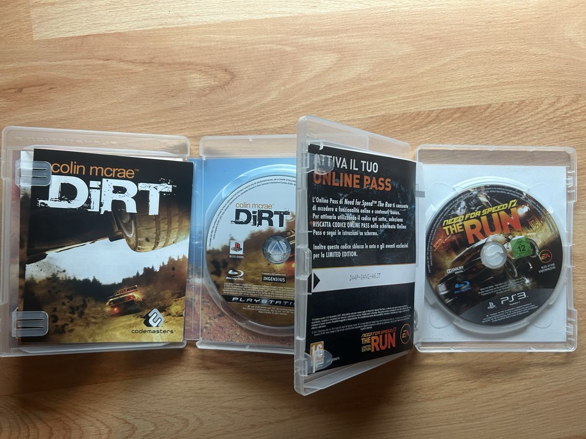 Sony Giochi: PS3 Set: Colin McRae Dirt & Need for Speed The Run – Usato da Schötz venduto da lor_z95g 1