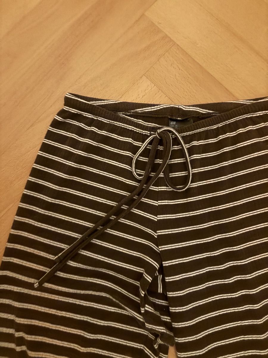 H&M Pantaloni: Hose gestreift braun weiss – Usato da Luzern venduto da ale_v5qn 1