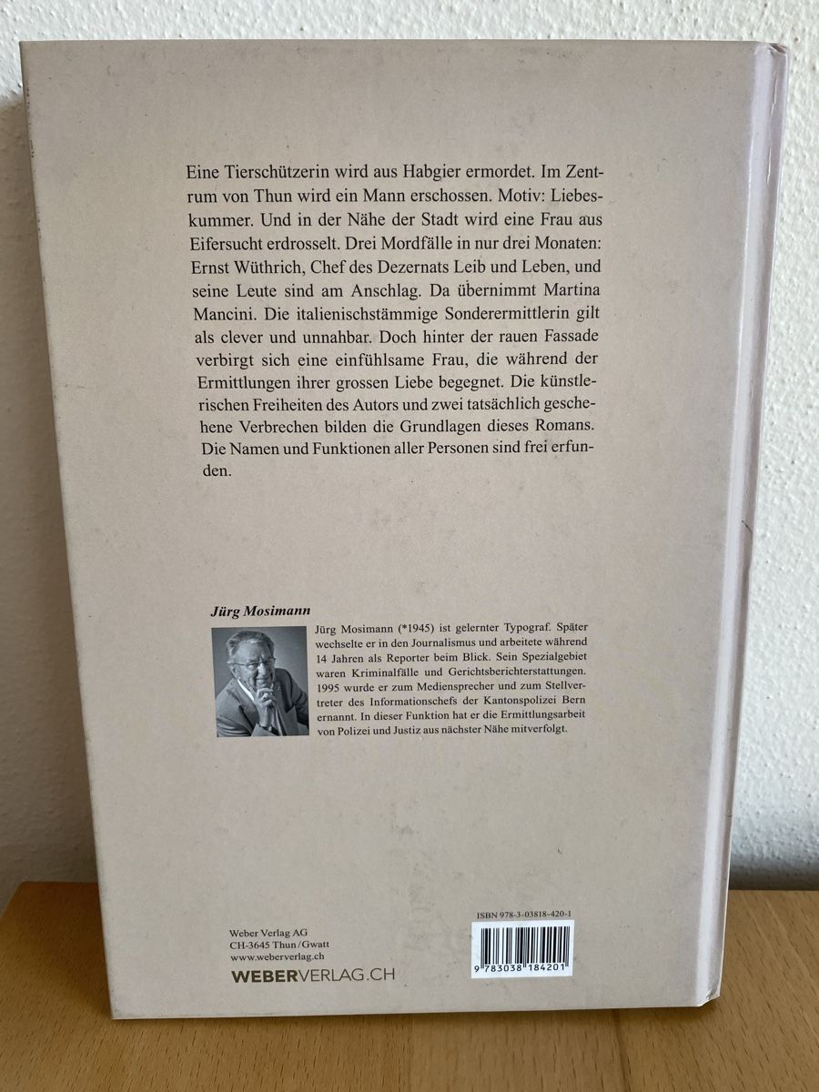 Libri: Tödliche Begierden - Jürg Mosimann – Usato da Schwarzenburg venduto da Michellu 1