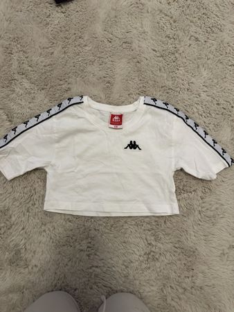 Kappa Crop Top, Grösse 128, Weiss - wie neu!