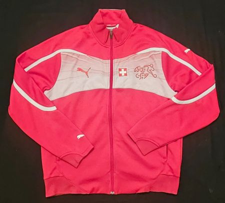 Schweiz Nati Fussball Jacket Puma Suisse haut training foot