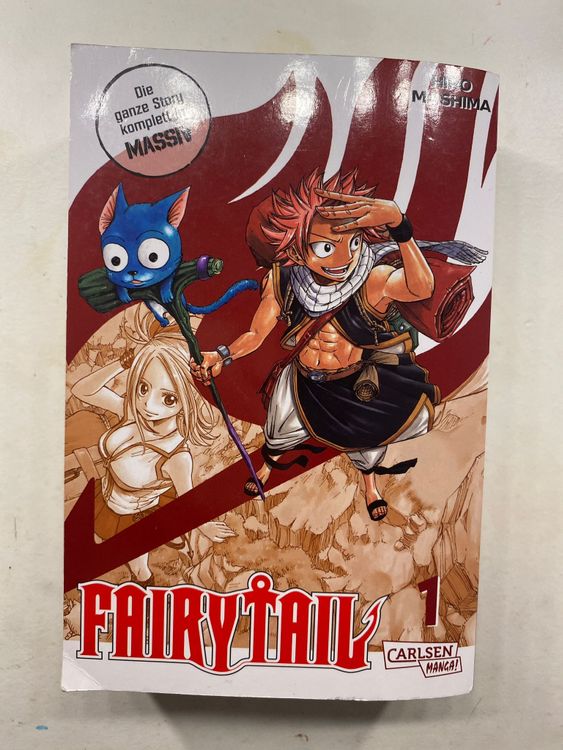 Fumetti: Fairy-Tail Manga die erste Reihe – Nuovo (secondo la descrizione) da Lindau venduto da froggy08
