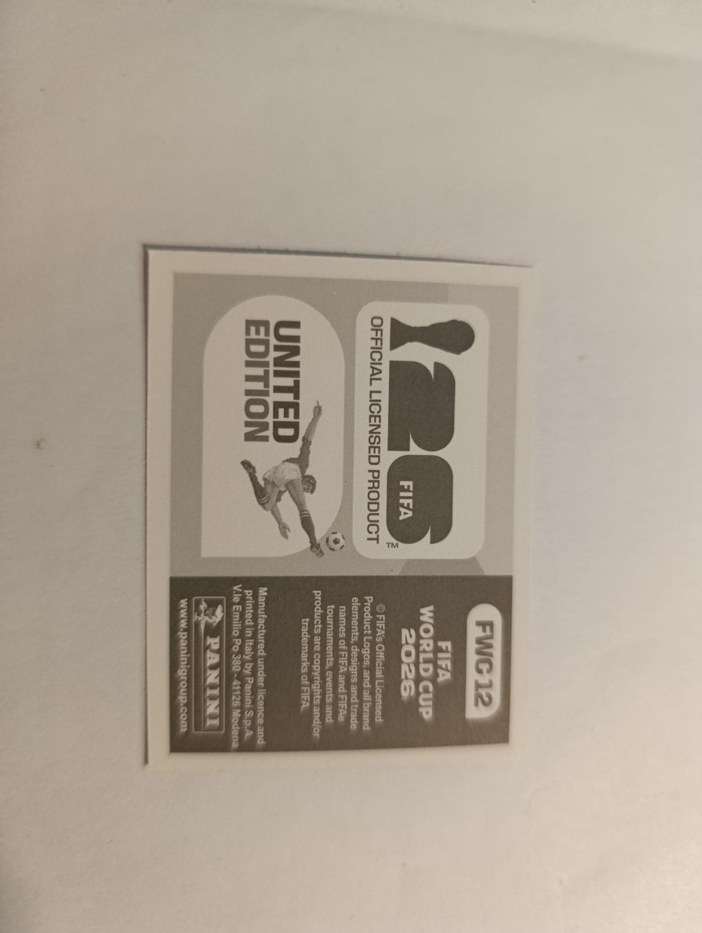 Panini Carte collezionabili: FWC 12, Panini WM Sticker – Nuovo (secondo la descrizione) da Kriens venduto da Annele97 1