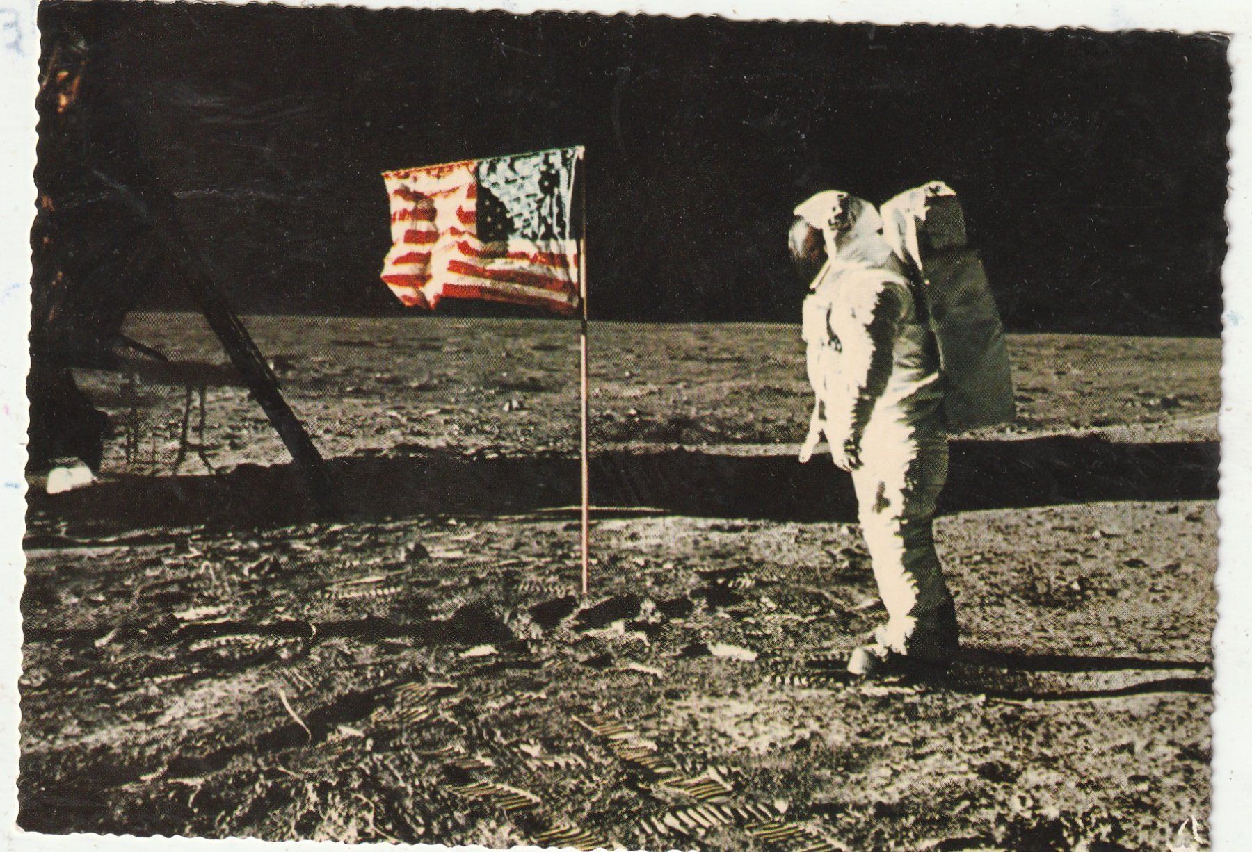 Cartes postales: Mondlandung 1969 – D'occasion à Lumbrein par made02