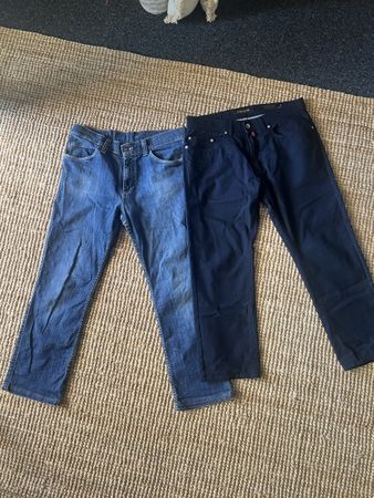 2 Paar Jeans Pierre Cardin und Mustang Grösse W34