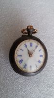 Schöne Taschenuhr mit schwarz Gehäuse, 30.2mm