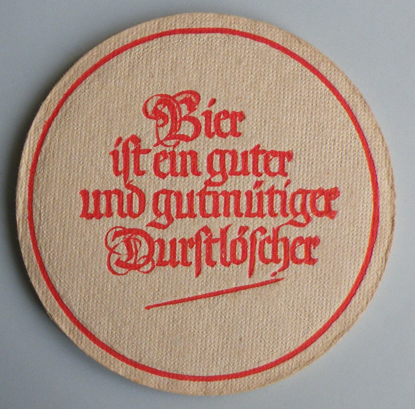 Sottobicchieri: Bier Brauerei GURTEN BIER Bern Bierteller Bierdeckel 5 mm – Usato da Zürich venduto da Turta 1