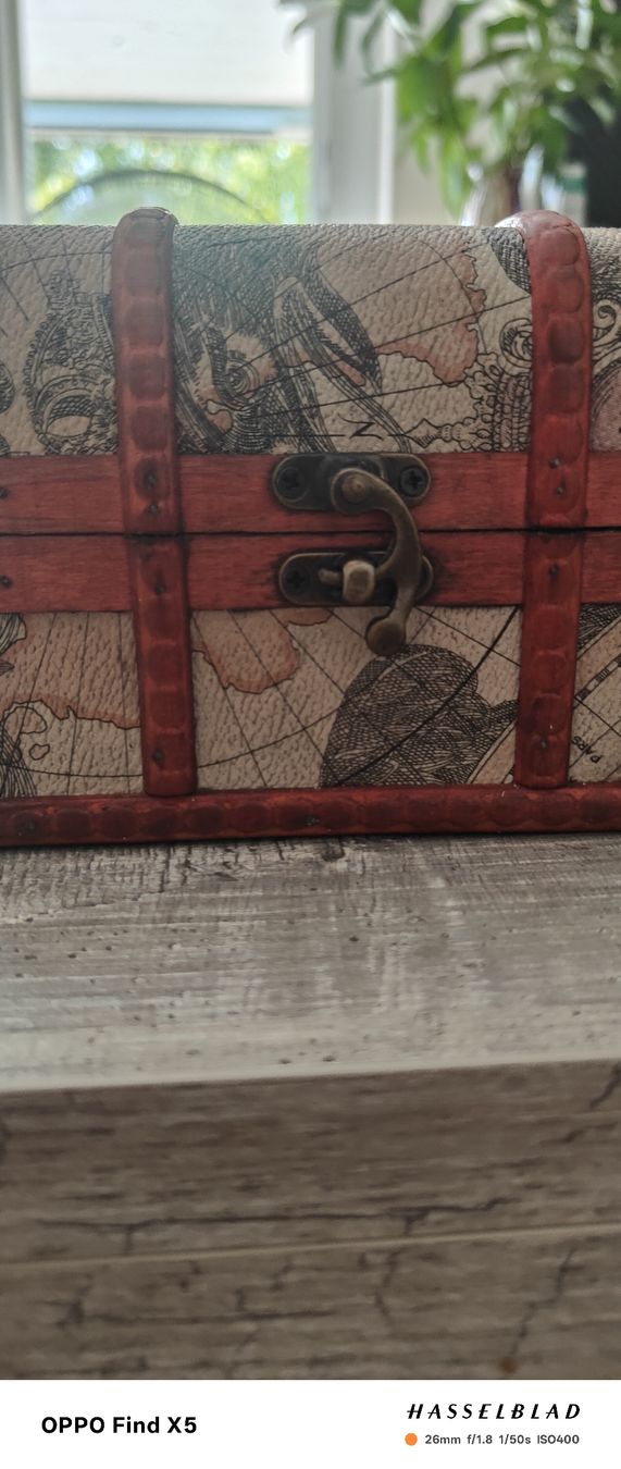 Cassapanche: Kleine Vintage Schatztrue – Nuovo (secondo la descrizione) da Unterentfelden venduto da igs_nj72 2