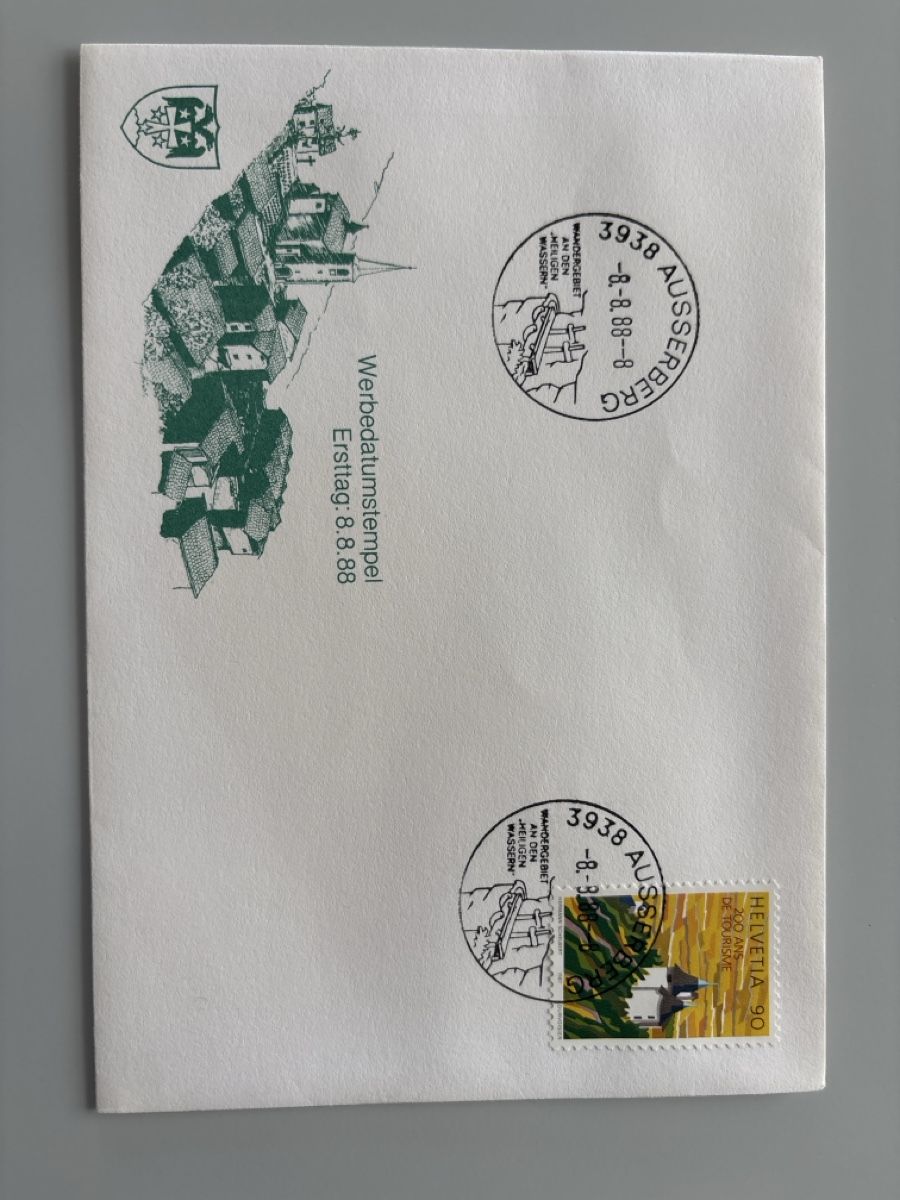 Alle Briefmarken: Couvert Ersttagsausgabe 8.8.88-8 – Neu und originalverpackt aus Unterengstringen von hab_dyp5 4